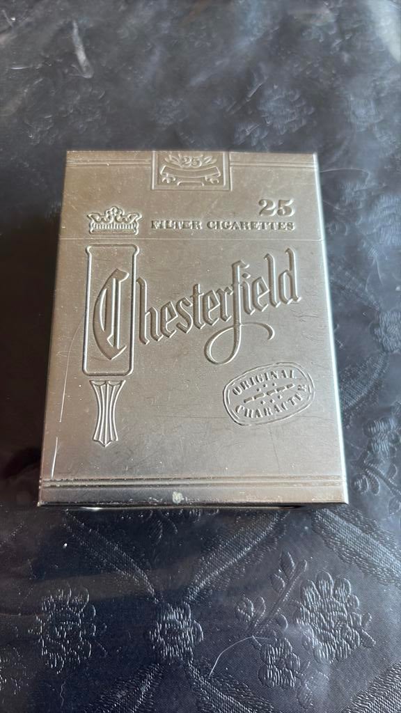 Vintage Chesterfield zakasbak, Ophalen of Verzenden, Gebruikt, Asbak