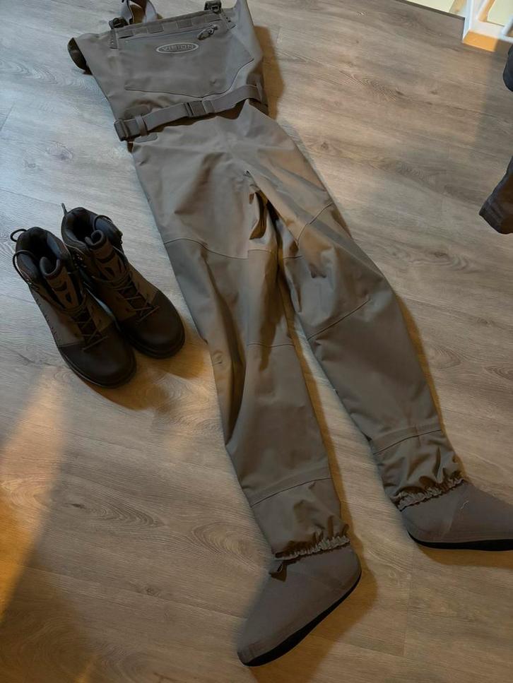 Vision waadpak inclusief schoenen, Watersport en Boten, Hengelsport | Algemeen, Zo goed als nieuw, Kleding, Ophalen