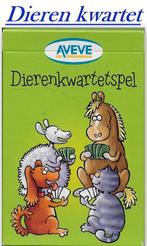 kw - 11 - Aveve Dieren kwartet spel ( 2 ), Verzamelen, Speelkaarten, Jokers en Kwartetten, Verzenden, Gebruikt, Joker(s)