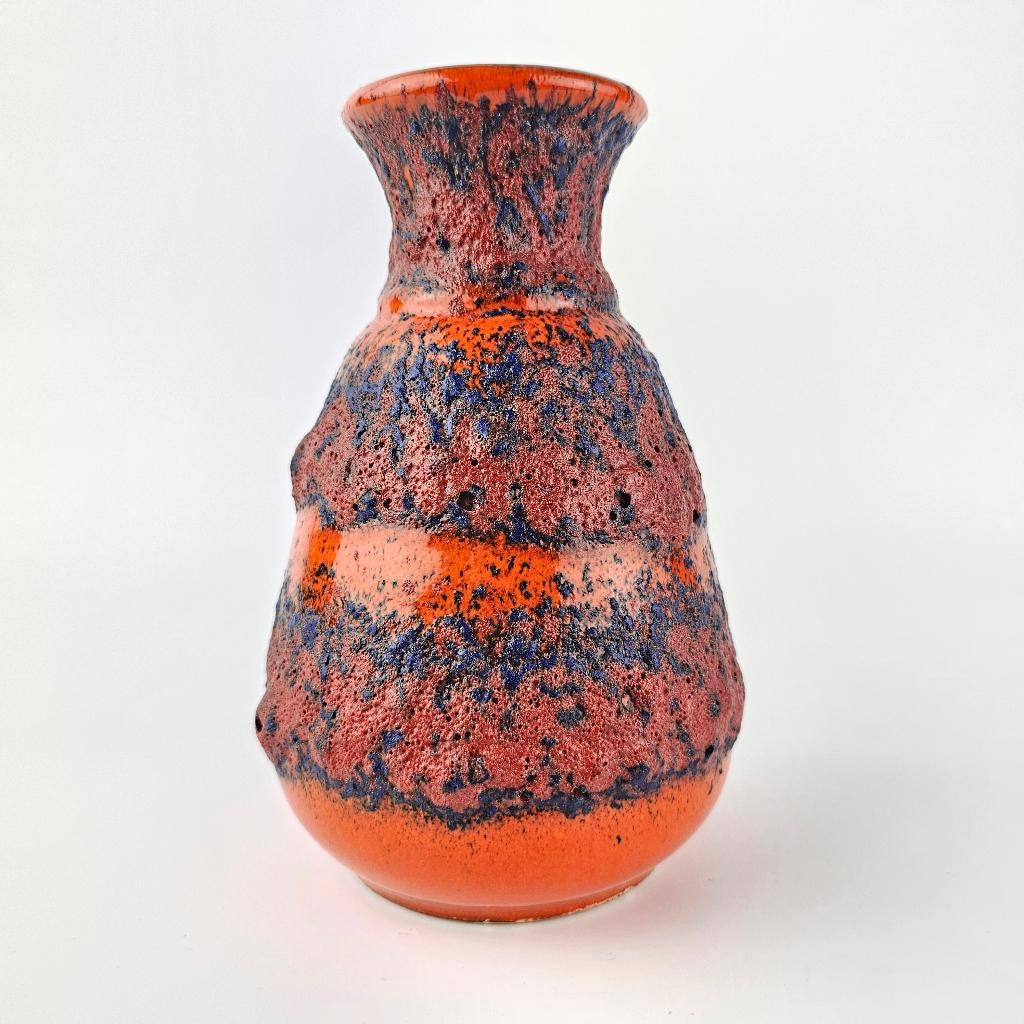 Vintage West-Duitse Fat Lava vaas Bay Keramik 66-20, Antiek en Kunst, Antiek | Vazen, Ophalen of Verzenden