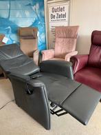 Set De Toekomst sta op relax stoel gratis bezorging, Ophalen of Verzenden, Zo goed als nieuw, Leer, Ruim 100 modellen in alle kleuren en maten