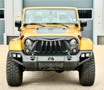 ‼️GERESERVEERD‼️ JEEP WRANGLER JK 3.6 284PK ORANGE EDITION, Auto's, Jeep, Automaat, Zwart, Stoelverwarming, Zwart