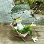 Beeldje Kikker relaxed, Ophalen of Verzenden, Nieuw, Dier