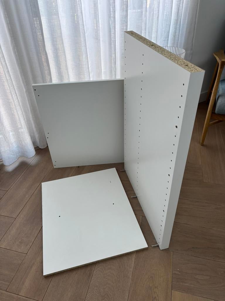 IKEA PAX KOMPLEMENT verdeler wit 75x58 wit, Ophalen, 50 tot 100 cm, Zo goed als nieuw, 3 of 4 laden