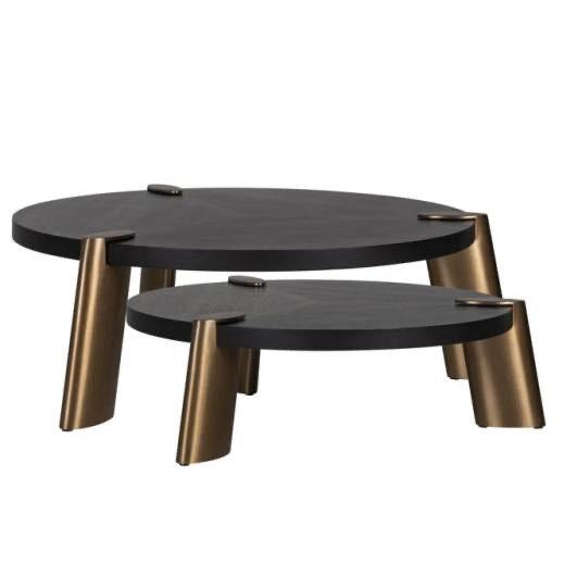 Salontafel set Brody Alexander Jones, Huis en Inrichting, Tafels | Salontafels, Ophalen, 50 tot 100 cm, Richmond Interiors, Hotelchique