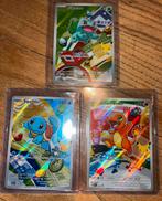 Pokémon MEP 037 Bulbasaur MEP 038 Charmander MEP 039 Squirtl, Ophalen of Verzenden, Nieuw, Meerdere kaarten, Foil