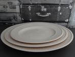 Wedgwood Edme serveerschalen 30,35 en 40 cm Nieuwstaat, Ophalen, Wedgwood, Aardewerk, Schaal of Schalen