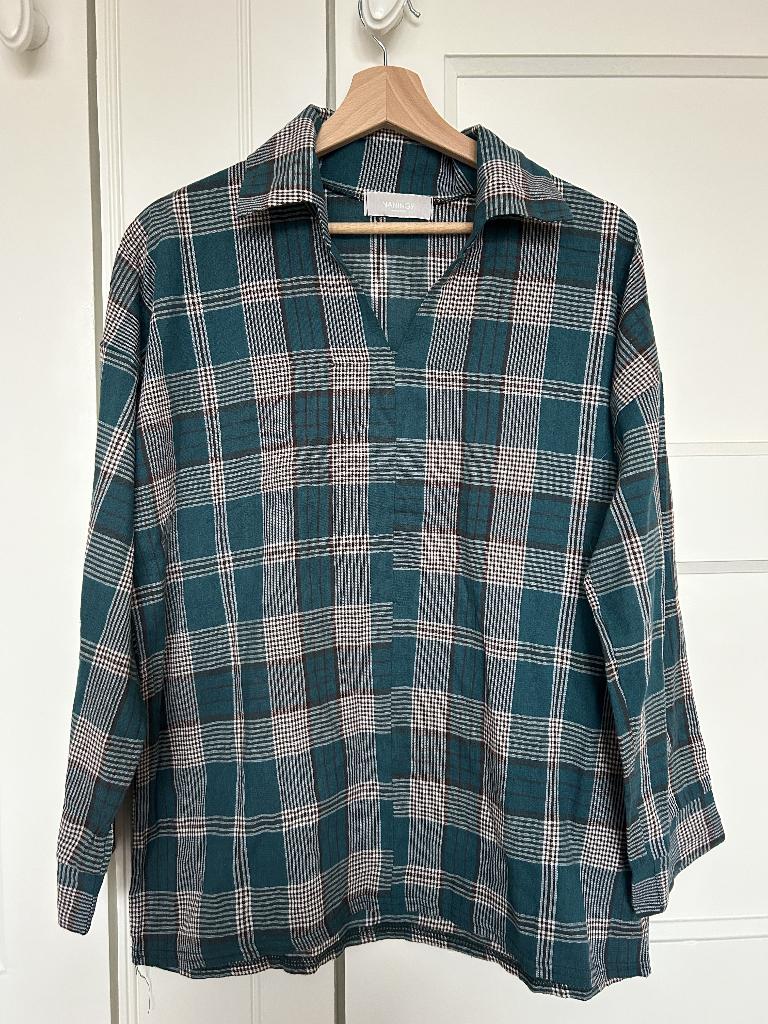 Blouse NANING9 - mt M, Ophalen of Verzenden, Zo goed als nieuw, Maat 38/40 (M), Blauw