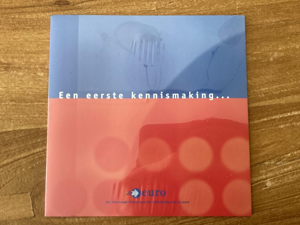 Zalmkit, Geseald.  Kennismaking met de EUROMUNTEN, Postzegels en Munten, Munten | Nederland, Ophalen of Verzenden, Koningin Beatrix