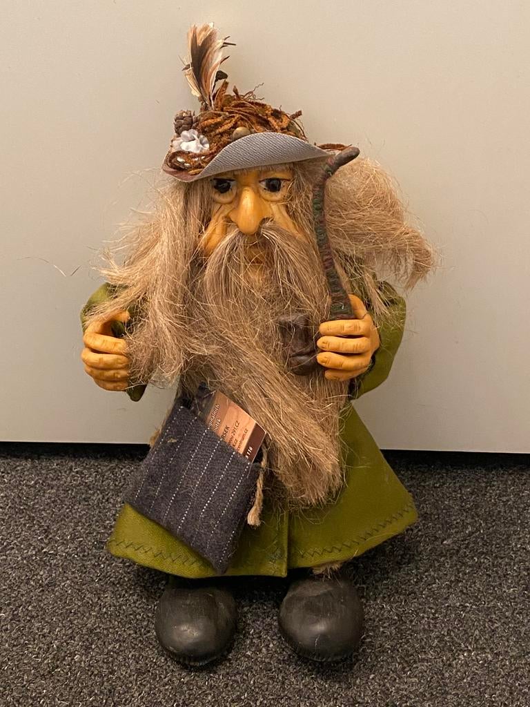 Tsjechische handgemaakte pop natuurproducten, Verzamelen, Poppen, Ophalen of Verzenden, Zo goed als nieuw, Pop