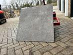 25m2 Belgisch hartsteen look 40 stuks 80x80 tegels Antraciet, Doe-het-zelf en Verbouw, Tegels, 60 cm of meer, Gebruikt, Keramiek
