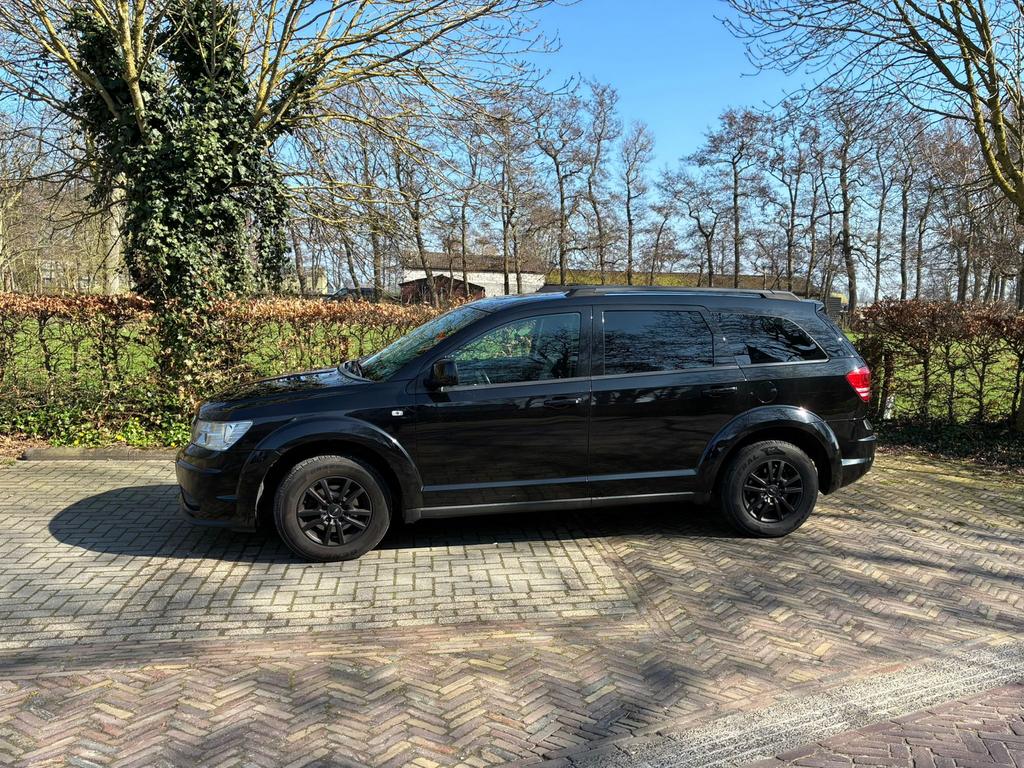 Dodge Journey 2.4 5P AUT 2008 Zwart, Auto's, 450 kg, 4 cilinders, Zwart, Particulier