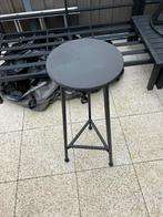 Metalen krukje, Ophalen, Gebruikt