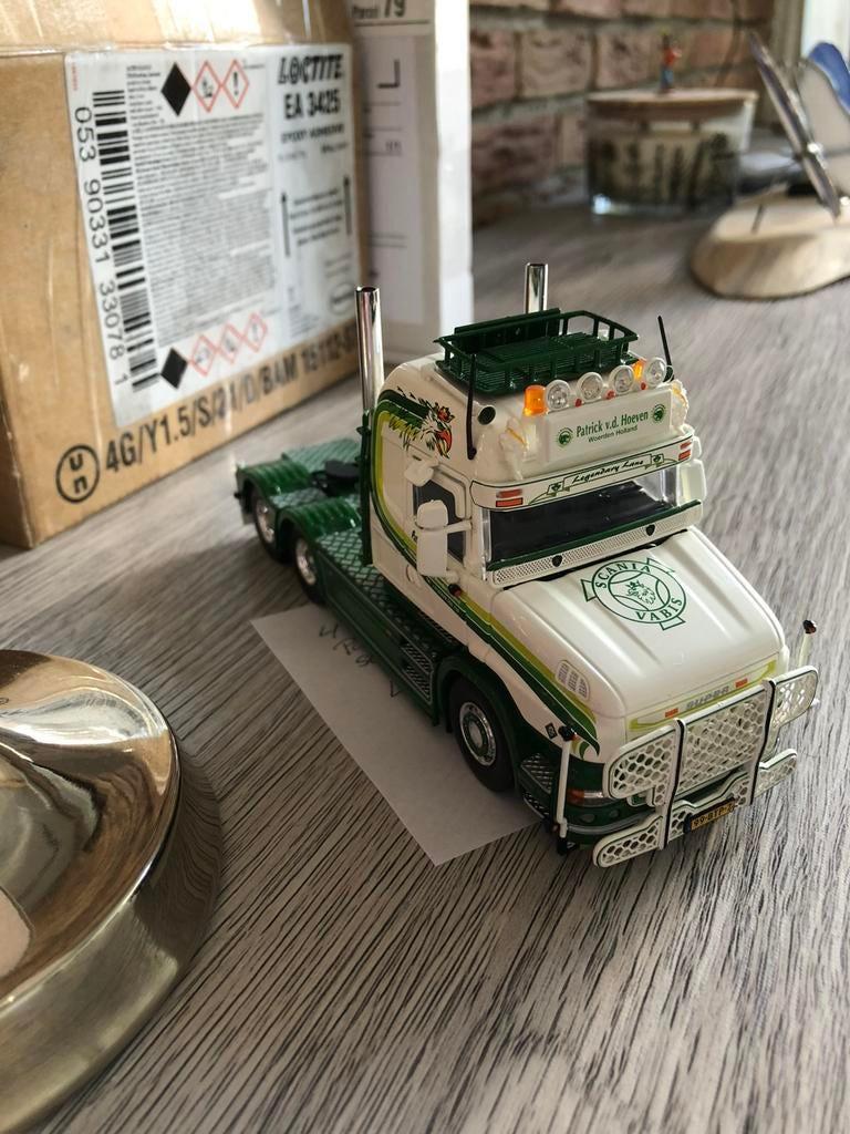 Tekno Scania Torpedo, Ophalen of Verzenden, Zo goed als nieuw, Bus of Vrachtwagen, Tekno
