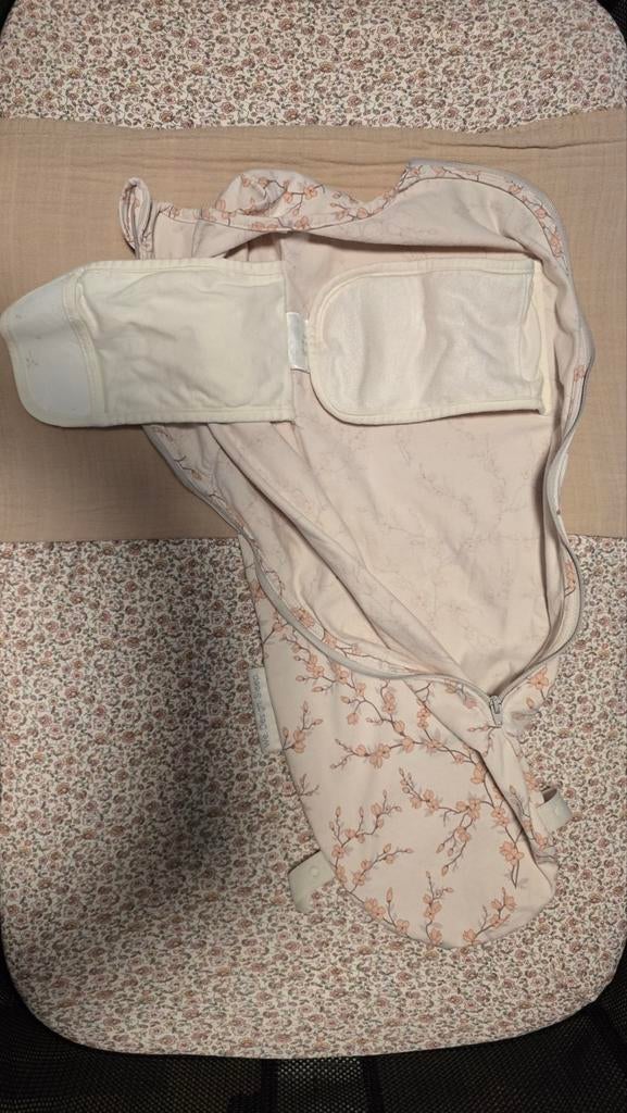Puckababy Piep inbaker slaapzak 0-3 maanden - Blossom, Ophalen of Verzenden, Zo goed als nieuw, Minder dan 70 cm, Slaapzak