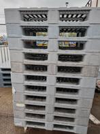 Stapelbare kunststof pallets - Grijs h1 pallets, Ophalen of Verzenden