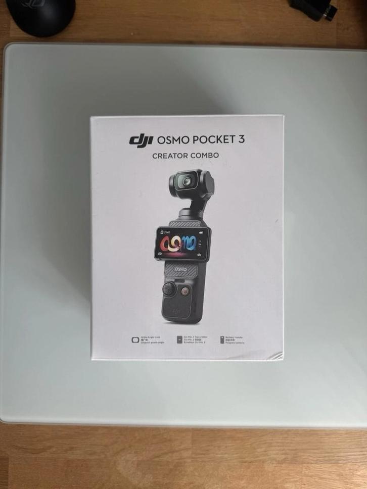 DJI Osmo Pocket 3 Creator Combo zo goed als nieuw, Audio, Tv en Foto, Actiecamera's, Zo goed als nieuw, Overige merken, Ophalen of Verzenden