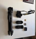 Completen Nikon Cameraset, Ophalen of Verzenden, Zo goed als nieuw, Minder dan 150 cm, Driepoot