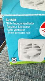 Stille Inbouwventilator SL150T met Timer en ECO-functie, Ophalen of Verzenden, Nieuw, Ventilator