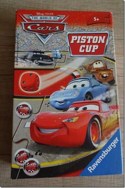 Cars spelletje Piston Cup, Een of twee spelers, Ophalen of Verzenden, Gebruikt, Reisspel