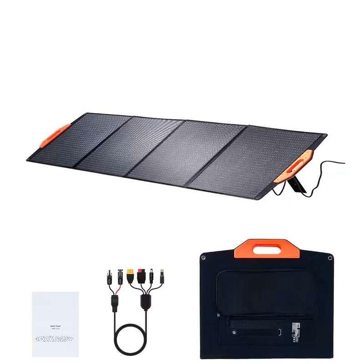 Draagbaar zonnepaneel 200 watt camping onderweg accu pack, Caravans en Kamperen, Kampeeraccessoires, Nieuw, Ophalen of Verzenden