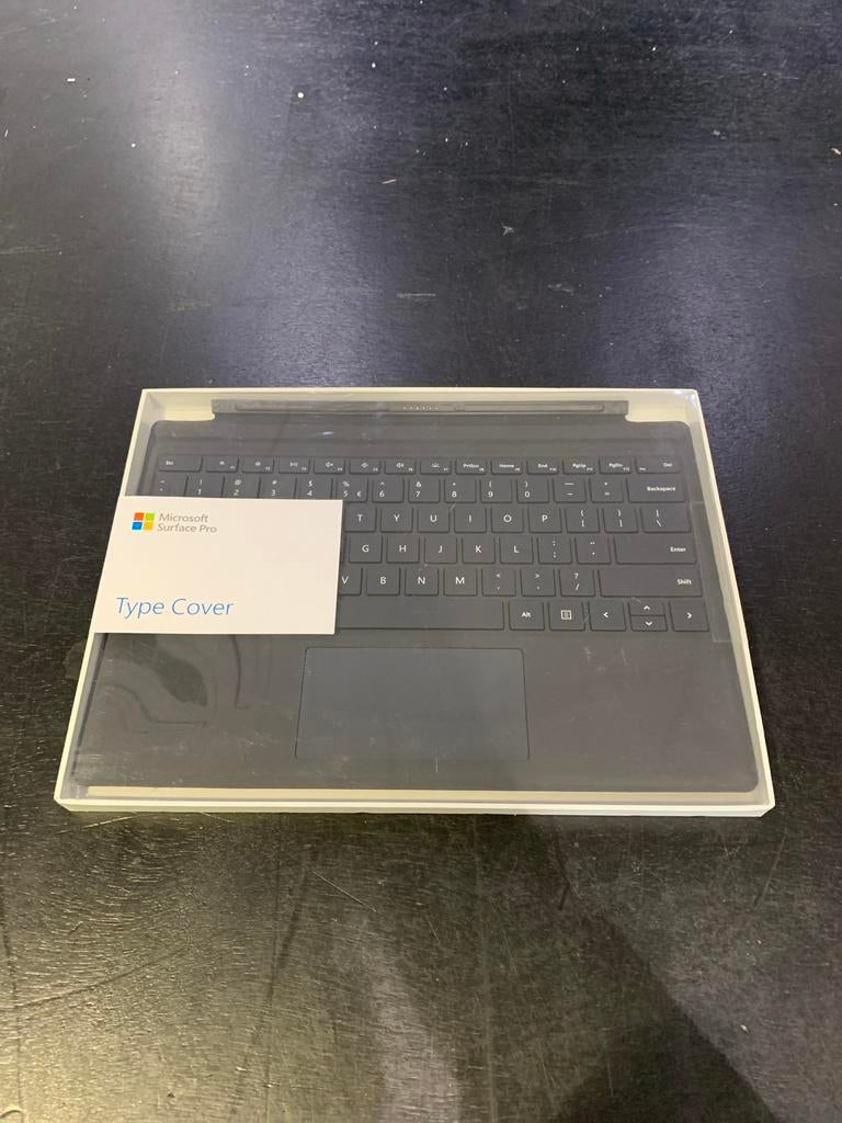 Microsoft Surface Pro Type Cover (Model 1725), Computers en Software, Toetsenborden, Ophalen, Qwerty, Nieuw, Draadloos