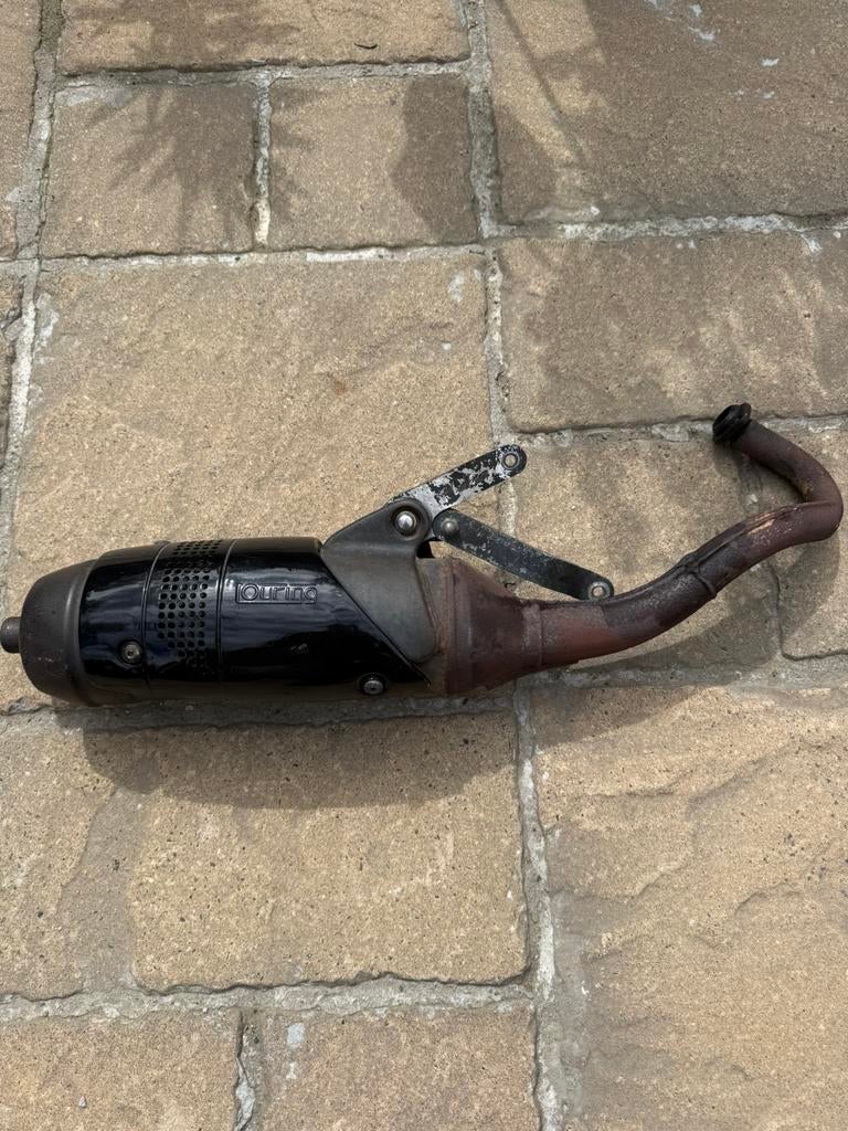 Leovince uitlaat voor zip 2 takt, Ophalen, Zo goed als nieuw