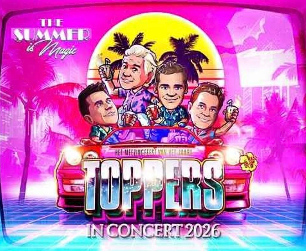 2 tickets voor Toppers in concert op vrijdag 19 juni, Twee personen, Juni