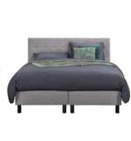 Boxspring Narvik, Tweepersoons, Ophalen of Verzenden, Zo goed als nieuw, Grijs