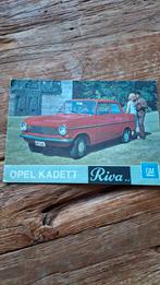 Oude reclame folder voor GM Opel Kadett., Ophalen