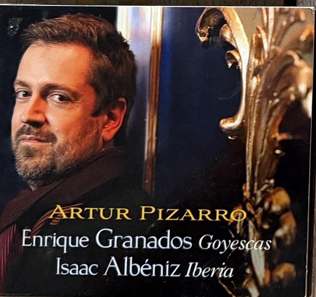 Artur Pizarro  Enrique  Grannados Goyescas  Isaac albeniz, Ophalen of Verzenden, Classicisme, Zo goed als nieuw, Kamermuziek