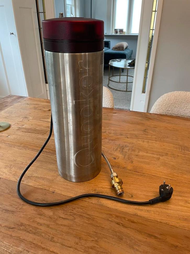 Quooker PRO3-VAQ B met RVS met Fusion Square RVS kraan, Huis en Inrichting, Keuken | Keukenbenodigdheden, Zo goed als nieuw, Ophalen