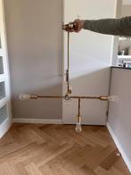 Messing Hanglamp Lasse 75 x 36 cm, Ophalen, Zo goed als nieuw, Metaal, 75 cm of meer