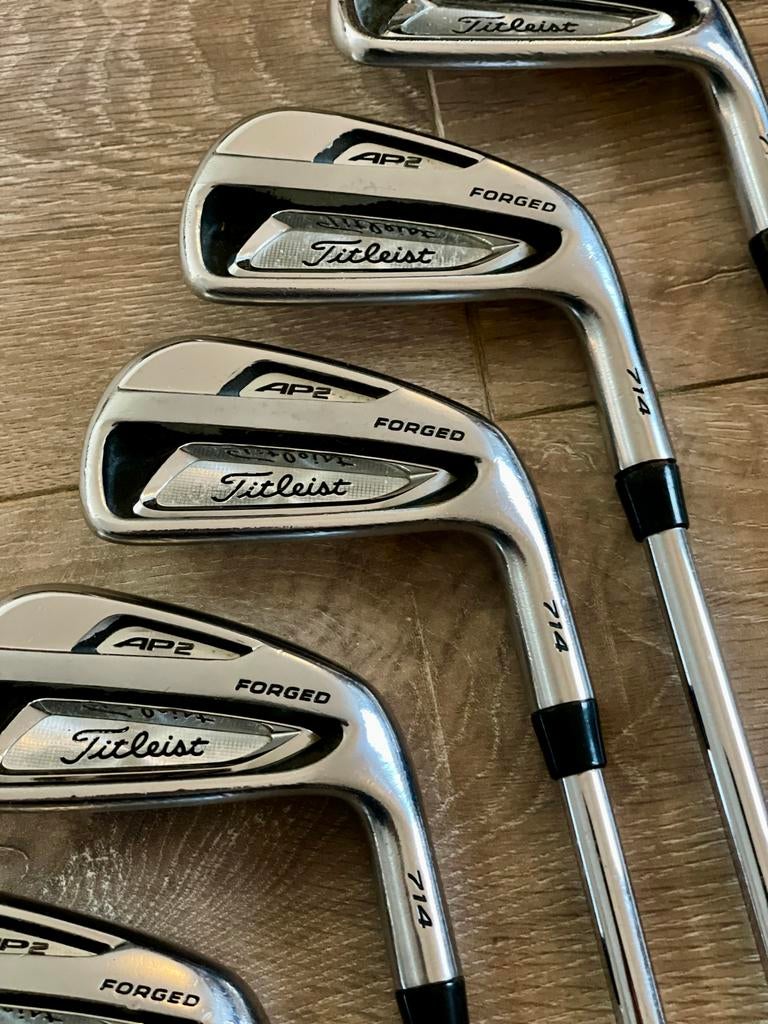 Titleist Ap2 714 forged ijzerset (4,5,6,7,8,9&Pw), Ophalen of Verzenden, Zo goed als nieuw, Set
