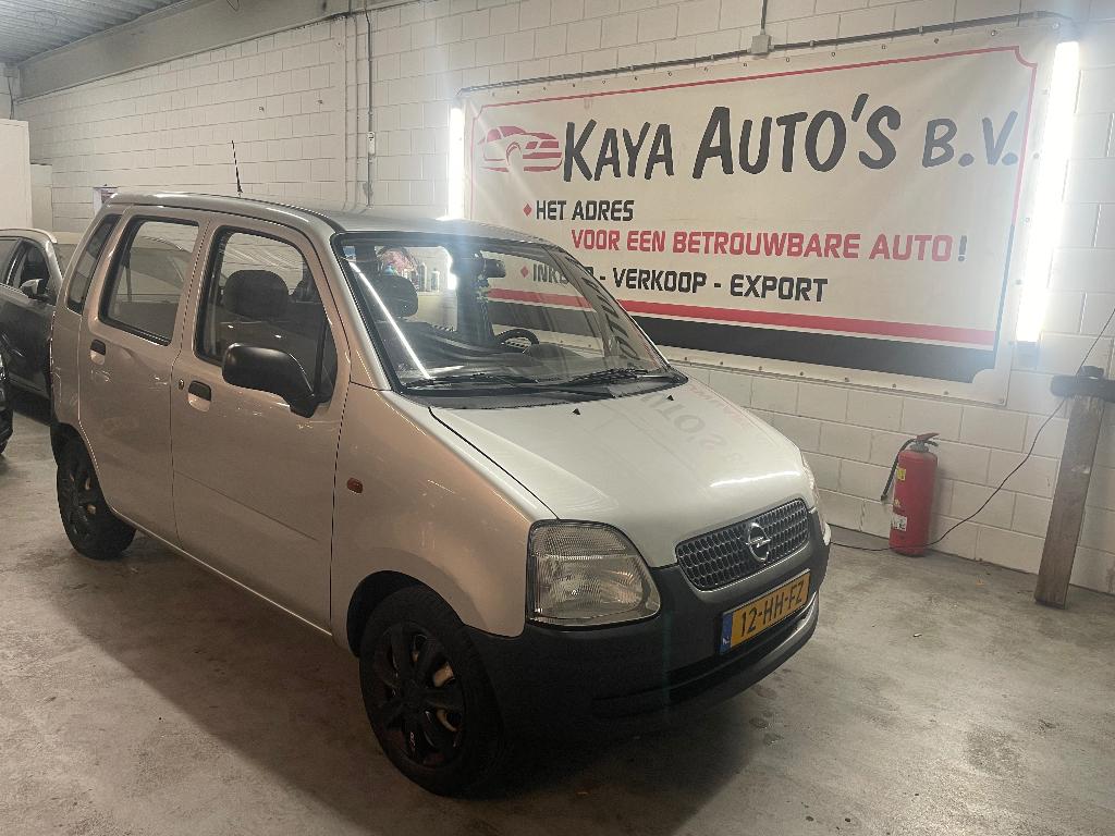 Opel Agila 1.0 I 12V 2001 APK 17-02-2027, Voorwielaandrijving, 15 km/l, 31 €/maand, 973 cc