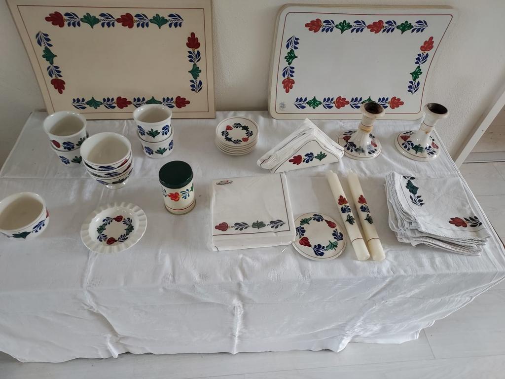Boerenbont servies en accessoires, Ophalen, Gebruikt, Keramiek, Boerenbont