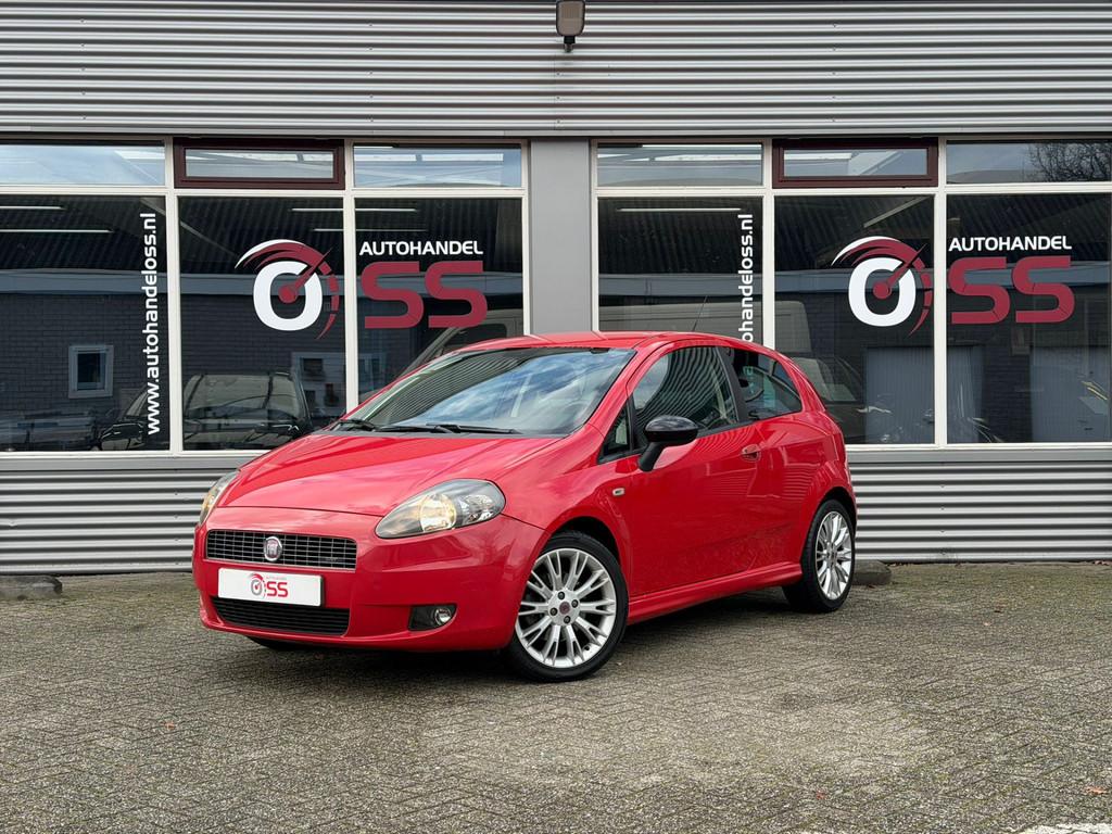 Fiat Grande Punto 1.4-16V Sport | AIRCO TREKHAAK LMV CRUISE, Auto's, 15 km/l, Gebruikt, 4 cilinders, 400 kg