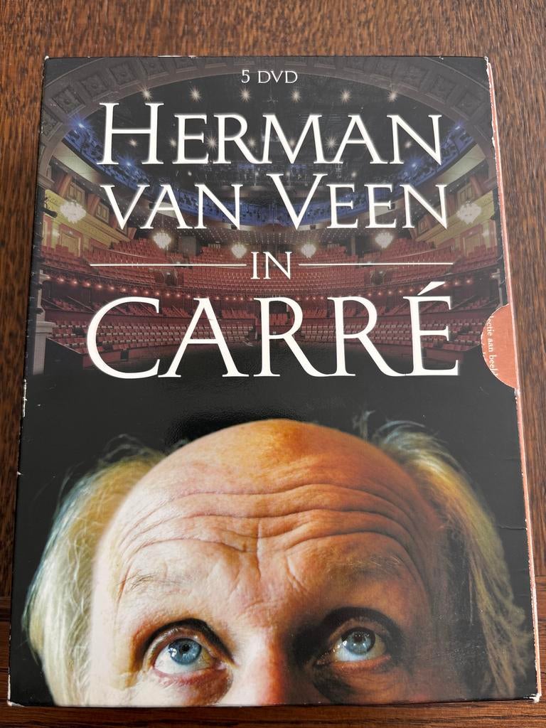Herman van Veen in Carré 5 DVD boxset, Alle leeftijden, Boxset, Muziek en Concerten, Ophalen of Verzenden