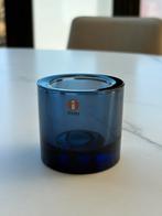 1x Iittala MariMekko Kivi sfeerlicht in blauw-paars, Overige materialen, Blauw, Ophalen of Verzenden, Zo goed als nieuw