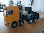Wedico Scania en dieplader met wat werk, Ophalen, Gebruikt