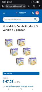 Nutridrink flesjes van 200 ml, Sport en Fitness, Ophalen of Verzenden, Nieuw, Poeder of Drank