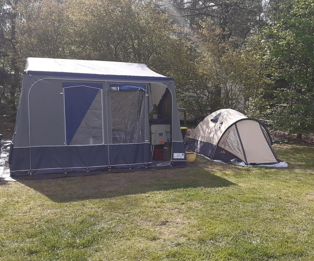 Gerjak Tago Settler, Caravans en Kamperen, Vouwwagens, Aanwezig, Grijs, Tot en met 4, Ophalen