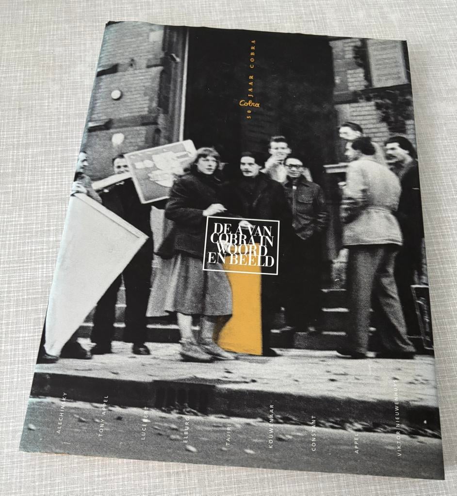 De A van Cobra in woord en beeld- 50 jaar cobra, Ophalen of Verzenden, Zo goed als nieuw