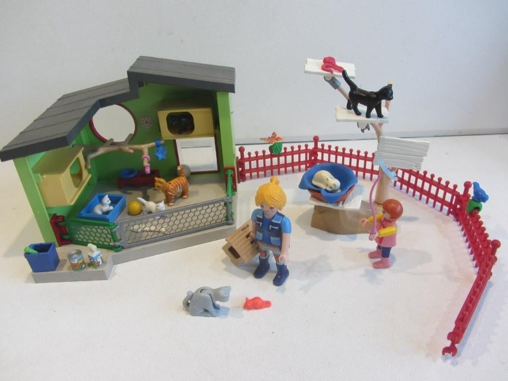 Playmobil Kattenverblijf – 9276 dieren opvang, Ophalen of Verzenden, Gebruikt, Los playmobil