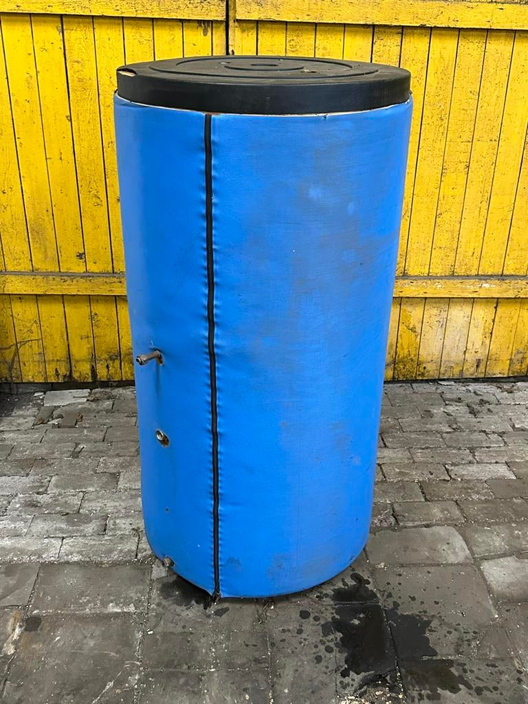 LZE HOT-TOP Zonneboiler 200L (RVS) – 2 warmtewisselaars –, Doe-het-zelf en Verbouw, Geisers en Boilers, 100 liter of meer, Zo goed als nieuw