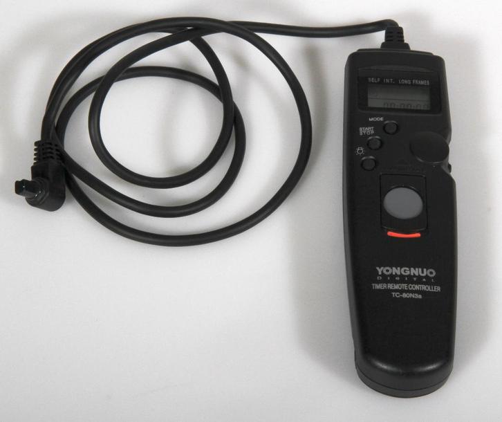 Yongnuo TC-80N3a voor Canon (timer remote controller), Audio, Tv en Foto, Fotografie | Fotostudio en Toebehoren, Nieuw, Overige typen