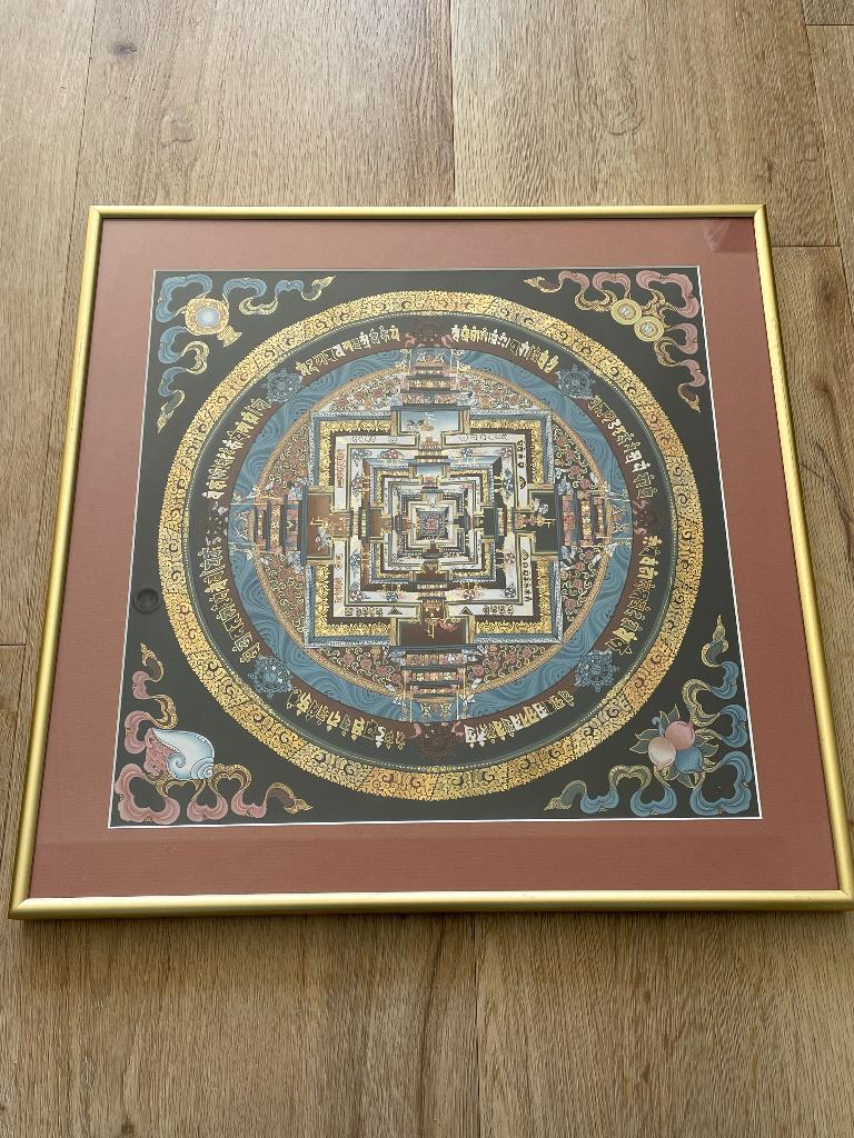 Kalachakra Mandala Thangka schilderij, Ophalen of Verzenden