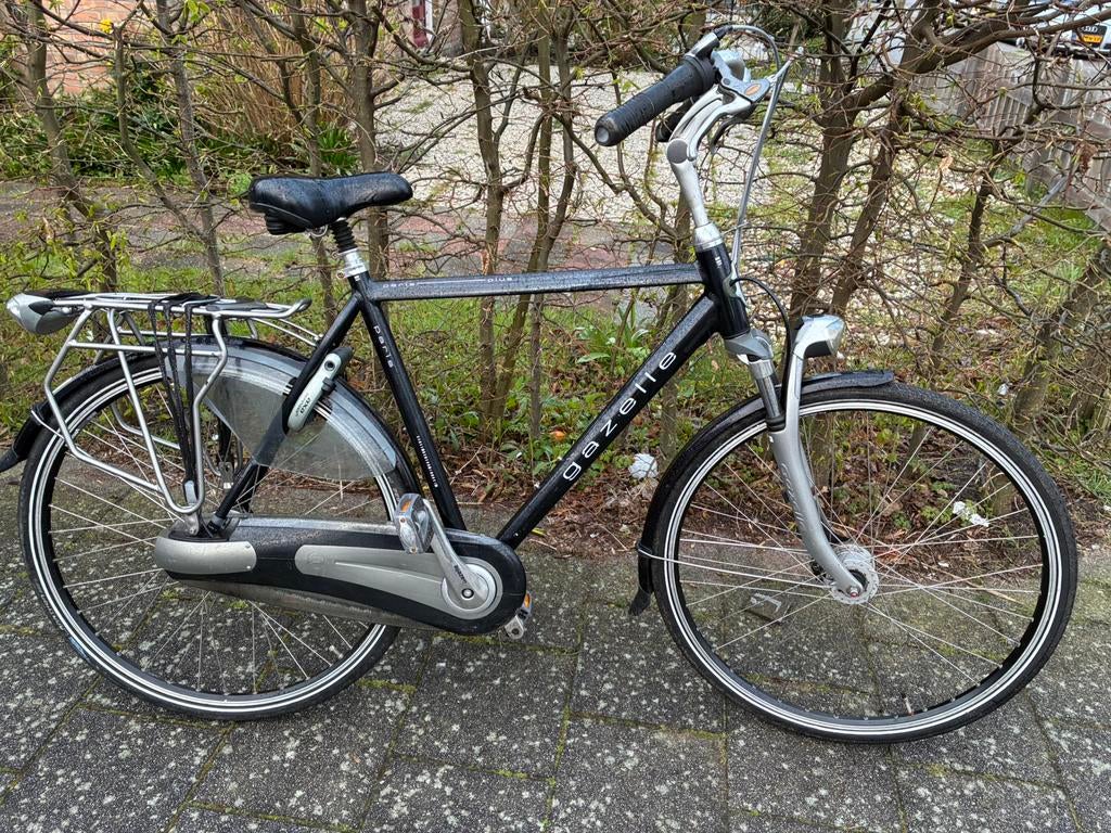 Gazelle Paris, Fietsen en Brommers, Fietsen | Heren | Herenfietsen, Versnellingen, Ophalen of Verzenden, Zo goed als nieuw, 57 tot 61 cm