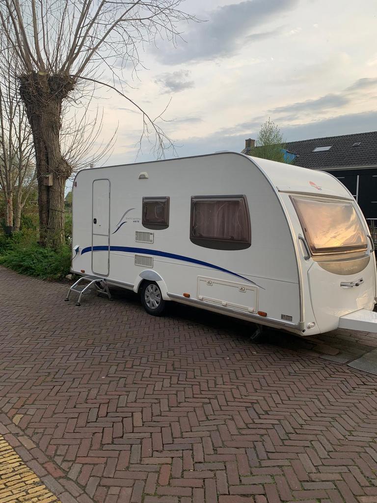 Burstner Belcanto 440TS, Caravans en Kamperen, Vast bed, Rondzit, Particulier, 6 tot 7 meter