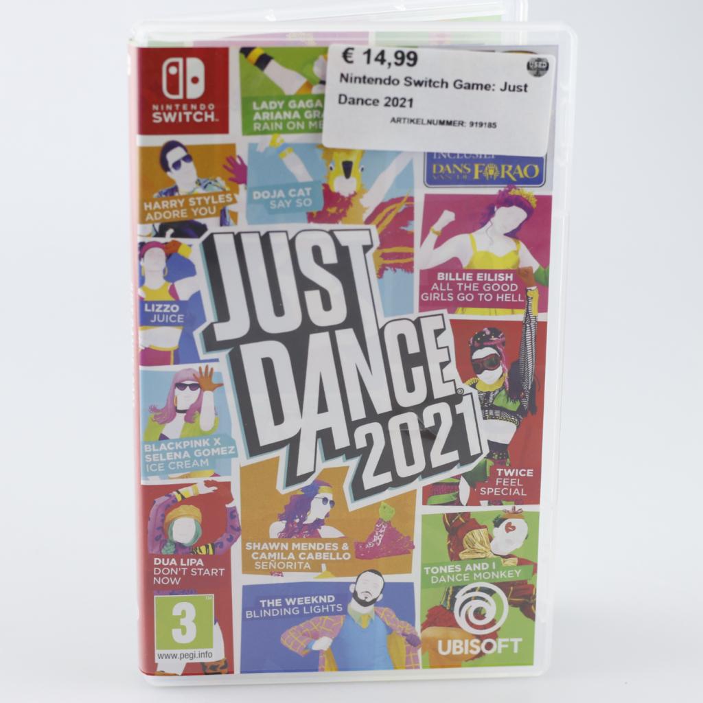 Nintendo Switch Game: Just Dance 2021
